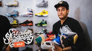 Neymar Goes Sneaker Shopping With Complex [upl. by Hbahsur704]