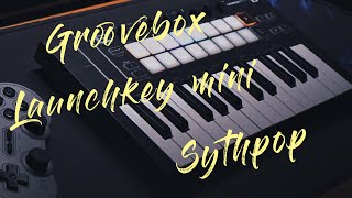 Try Some Synth Pop GrooveBox by AmpifyNovation Launchkey Mini [upl. by Theodoric]