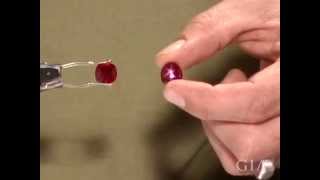 Comparing a Transparent Faceted Ruby to a Star Ruby by GIA [upl. by Igal]