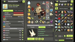 Dofus touch Presentación de tymador full inte lvl 200 Set vendido [upl. by Luane]