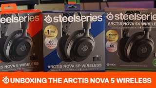 Unboxing the SteelSeries Arctis Nova 5 Wireless [upl. by Stelmach]