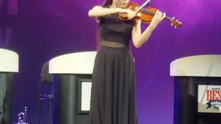 Chenyi Avsharian Preforms Bach Violin Concert on a Trabucchi Violin NAMM 2020 [upl. by Flynn]