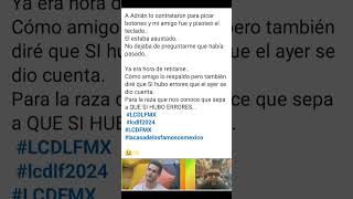 La Mole amigo de Adrian Marcelo reconoce que hubieron errores [upl. by Artimas97]