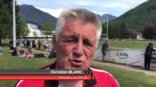 Rugby  Tournoi de la Petite Flamme au Parc du Sauvay à Albertville  le 30042017 [upl. by Niram290]