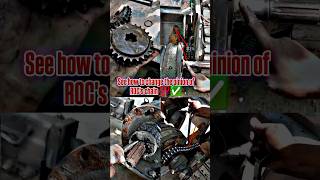 See how to change the pinion of ROCs chain and machinical vairalshort video 💯✅🔥🔥👍 [upl. by Alethea]