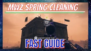 MWZ How to complete SPRING CLEANING Act 3 Tier 4 Mission [upl. by Saire]