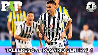 Resumen Paso a Paso Talleres 3 vs Rosario Central 1  Fecha 14 [upl. by Nomma]