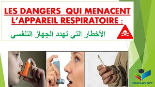 les dangers qui menacent l’appareil respiratoire 3ac biof [upl. by Joette]