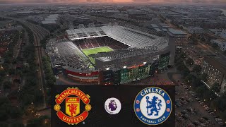 Man United vs Chelsea Premier League 2425 Full Match Highlights Skillful PES gameplay [upl. by Akessej]