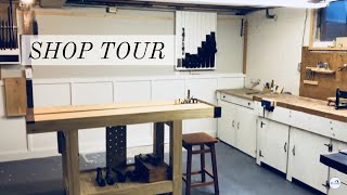 2018 Hand Tool Woodworking Shop Tour [upl. by Areemas524]