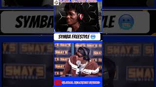 Symba Freestyles part 2 🥶shortsfeed rap freestylerap symba hiphop reaction shorts viralrap [upl. by Annaig814]