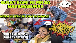 DUMPSTER DIVING  NA TARANTA KAMI SA LAKI NG PERA  FIRST TIME TO  NA MALENGKE DAMI NA HARBAT [upl. by Fonville330]