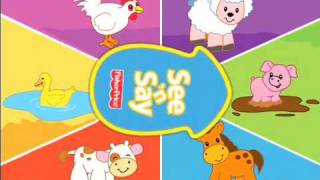 See n Say FisherPrice iPhone App For Kids  Classic Toy Now On iPod iTouch [upl. by Boser]