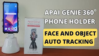 Apai Genie 360° Smart Face amp Object Tracking Phone Holder [upl. by Atirihs]