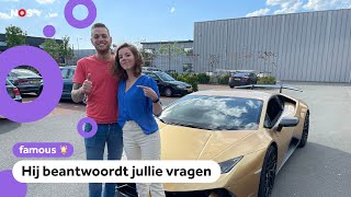 Dutch Performante over badkamers stoppen met school en zn gouden auto [upl. by Elocn407]