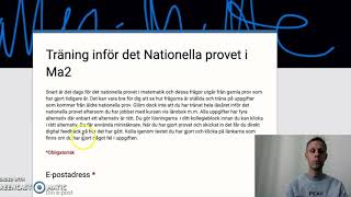 Effektiv förberedelser inför NP i Ma2 [upl. by Alma]