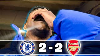 2 Goal Lead amp We BOTTLED It  Chelsea 22 Arsenal Vlog Ft carefreelewisg [upl. by Aek]