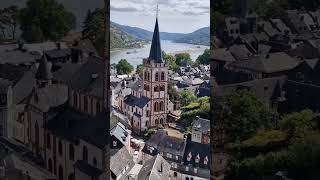 THE MEDIEVAL OLD TOWN OF BACHARACH  GERMANY 🇩🇪 shorts [upl. by Mile]