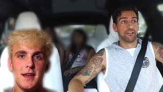 FAN GIRL ABDUCTION at TEAM 10 HOUSE JAKE PAUL  Social Experiment [upl. by Atinniuq]