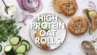 High Protein Oat Rolls [upl. by Xenia557]