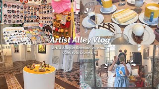 Artist Diaries 11  Artist Alley in Bacolod city tour solo plane trip [upl. by Eelir]