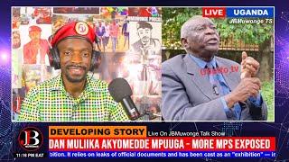 Developing Story Dan Muliika ensonga aziyingidemu akyomedde mpuuga NUP Eri Mukatego Bobi Mugezi [upl. by Yreva]