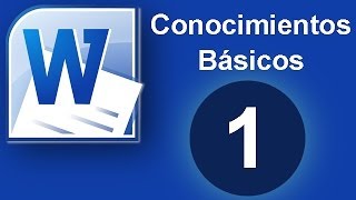 Tutorial Word Cap 1 Conocimientos Básicos [upl. by Eppesuig517]