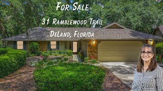 For Sale in Florida  31 Ramblewood Trail DeLand Florida [upl. by Pazit499]