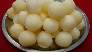 Rasgulla Recipe  Sweet and spongy Holi Special [upl. by Kanal]