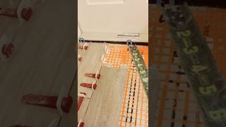 Tile Floor Doorway Tips  shorts homerepairtutor [upl. by Asilet]