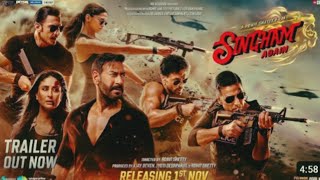 Singham Again  Official Trailer  A Rohit Shetty Cop Universe  full movie singham Hindi 2024 [upl. by Asilram]