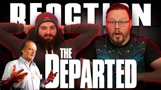 The Departed  MOVIE REACTION [upl. by Ilhsa583]