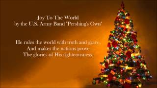 CHRISTMAS SONGS  Joy To The World US Army Band [upl. by Nichole760]