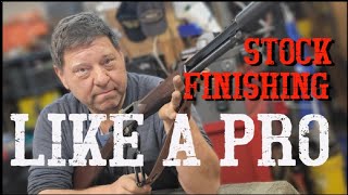 Stock Refinishing Like A Pro Mark Novak [upl. by Faith]