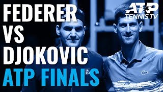 HIGHLIGHTS Federer defeats Djokovic in London  Nitto ATP Finals 2019 [upl. by Buseck943]