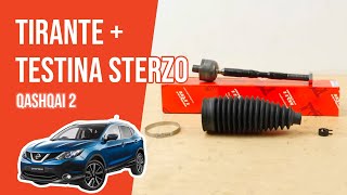 Sostituzione tirante e testina sterzo Qashqai 2 🚗 [upl. by Carlyn]