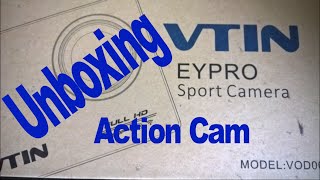 Unboxing VTIN EYEPRO Sport Camera China Action Cam von Amazon [upl. by Australia]