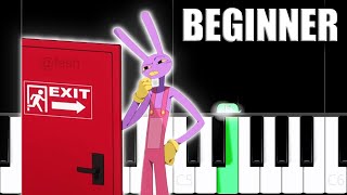 TADC Characters in Real life  EXIT Meme  Piano Tutorial [upl. by Neelrac]