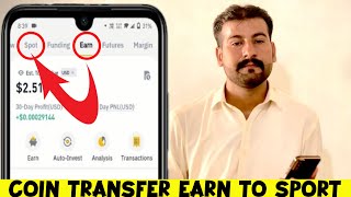 How to Transfer Coin Earn to Spot Wallet in Binance [upl. by Adnoluy]