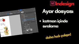 Indesign 2024🔆Katman içi pratik sıralama🔆Ayar dosyası🔆kullanışlı kısayollar🔆 [upl. by Trumann]