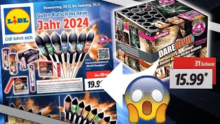 OFFIZIELLES LIDL FEUERWERK PROSPEKT 202324 [upl. by Olympia]