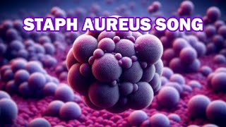 Staphylococcus Aureus Bacteria Song 🦠🎼  Fun way to Learn [upl. by Aroc]