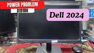 Dell monitor repair D1918H No power problem solution 2024  Created by Afjal Hossain [upl. by Esojnauj]