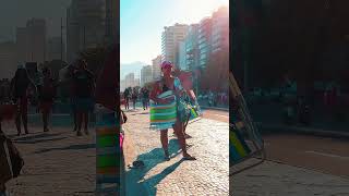 🏖️ Ipanema Beach Rio de Janeiro Brazil shorts beach praia [upl. by Rotsen]