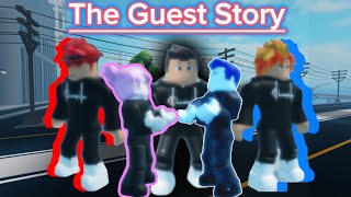 ROBLOX GUEST STORY Episode 3 22“The truth behind the secrets Shoutout to AxelAnimatez31 [upl. by Atirak]