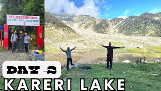 ਜੰਨਤ ਦੀ ਸੈਰ Kareri Lake Trek  Day2 travel karerilake trekking bike [upl. by Hsiri]