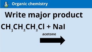 Write the structure of major organic product  Haloalkanes and Haloarenes [upl. by Issim402]