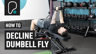 How To Do A Decline Dumbell Fly [upl. by Canty119]