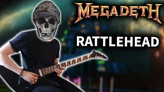 Megadeth  Rattlehead Rocksmith CDLC Guitar Cover [upl. by Tonry84]