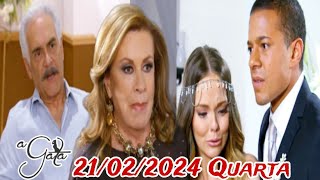 A GATA  Quartafeira 210224 resumo capítulo de hoje novela mexicana do sbt [upl. by Emmalynn]